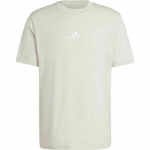 adidas ESSENTIALS SMALL LOGO TEE Tricou pentru bărbați, bej, mărime XXL imagine