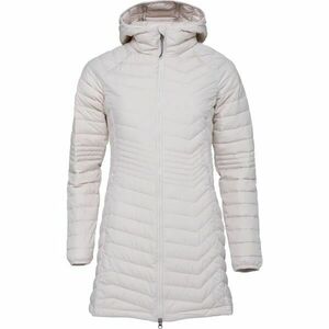 Columbia POWDER LITE MID JACKET Geacă lungă de iarnă femei, bej, mărime imagine