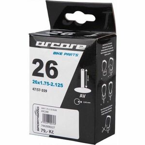 Arcore 26AV1 Cameră bicicletă, negru, mărime imagine