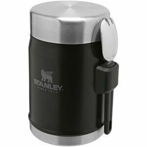 STANLEY LEGENDARY CLASSIC 400ml Termos de alimente cu lingură/furculiță, negru, mărime imagine