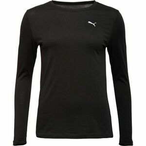 Puma ESSENTIALS LONG SLEEVE TEE Tricou pentru femei, negru, mărime imagine
