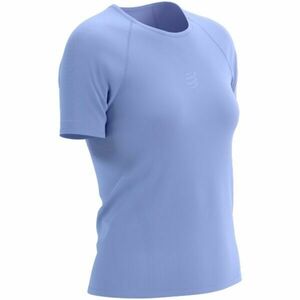 Compressport TRAIL RACING SS TSHIRT W Tricou de alergare femei, albastru, mărime imagine
