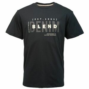 BLEND BHKIMAN Tricou pentru bărbați, negru, mărime 4XL imagine