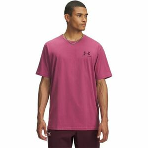 Under Armour SPORTSTYLE LC SS Tricou bărbați, vișiniu, mărime imagine