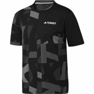 adidas MULTI TERREX AOP TEE Tricou pentru bărbați, negru, mărime imagine