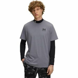 Under Armour LOGO EMB HEAVYWEIGHT Tricou bărbați, gri închis, mărime imagine