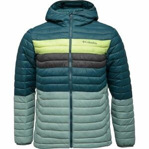Columbia POWDER PASS HOODED JACKET Geacă outdoor pentru bărbați, albastru, mărime imagine