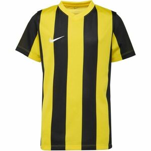 Nike NK DF STRIPPED JERSEY JR Tricou de fotbal copii, galben, mărime imagine