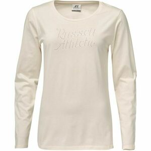Russell Athletic LS CREW T-SHIRT Tricou de damă, bej, mărime imagine