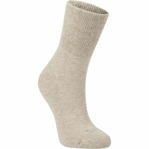SCHOLL WARM REGULAR Șosete călduroase din bumbac, bej, mărime imagine