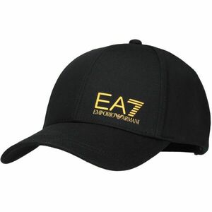 EA7 BASEBALL Șapcă de damă cu cozoroc, negru, mărime imagine