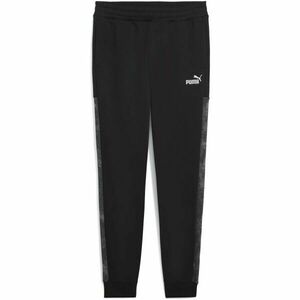 Puma ESSENTIALS CAMO SWEAT PANTS FL Pantaloni trening bărbați, negru, mărime imagine