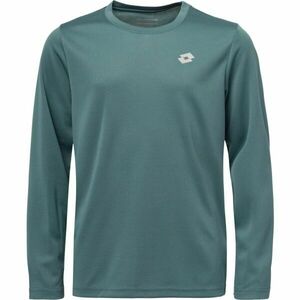 Lotto DAIENS Tricou sport băieți, verde închis, mărime 140-146 imagine