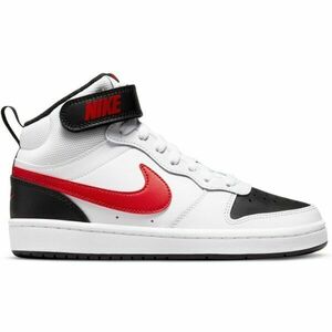 Nike COURT BOROUGH MID 2 Încălțăminte pe gleznă pentru copii, alb, mărime 40 imagine