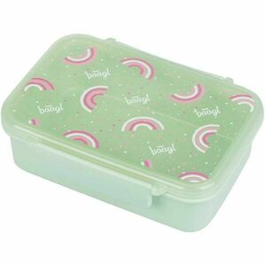BAAGL CURCUBEU Cutie pentru gustare cu compartimente, verde, mărime imagine