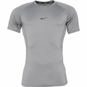 Nike M NP DF TIGHT TOP SS Tricou de antrenament pentru bărbați, gri, mărime imagine