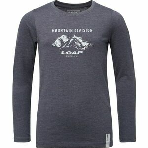 LOAP BIVOR Tricou casual băieți, albastru închis, mărime 146-152 imagine