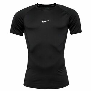 Nike M NP DF TIGHT TOP SS Tricou de antrenament pentru bărbați, negru, mărime imagine