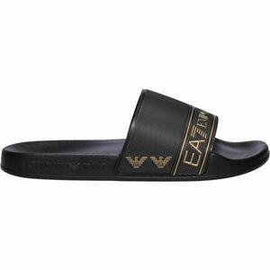 EA7 BEACHWEAR Papuci unisex, negru, mărime imagine