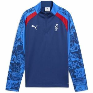 Puma NEYMAR JR PLAYMAKER 1/4 ZIP JR Hanorac băieți, albastru închis, mărime imagine