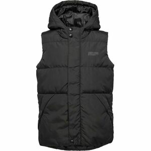 Lewro THORLEY Vestă matlasată copii, negru, mărime 128-134 imagine