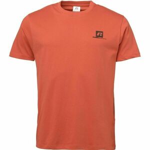 Russell Athletic T-SHIRT Tricou pentru bărbați, portocaliu, mărime imagine