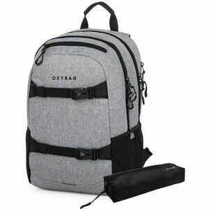 Oxybag SPORT Ghiozdan școlar, gri, mărime imagine