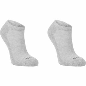 SCHOLL COOL LOW 2P Șosete scurte din bumbac, gri, mărime imagine