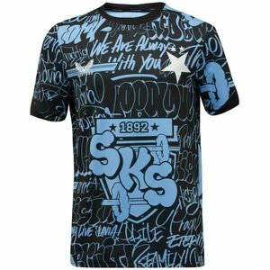 CASTORE SLAVIA PRAGUE PRE MATCH SS TEE Tricou sport pentru băieți, negru, mărime imagine