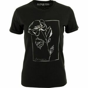ALPINE PRO NUNA Tricou pentru femei, negru, mărime imagine