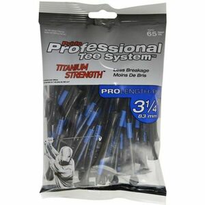PRIDE SPORT "PTS" - TITANIUM 2-3/4" 75 ks Teuri golf, negru, mărime imagine