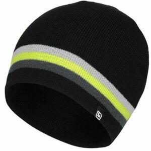 Lewro HAZAN Căciulă tricotată băieți, negru, mărime 8-11Y imagine