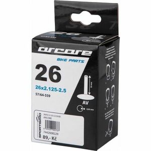 Arcore 26AV2 Cameră bicicletă, negru, mărime imagine
