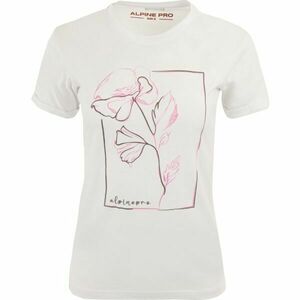 ALPINE PRO NUNA Tricou pentru femei, alb, mărime imagine