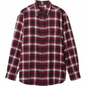 GAP FLANNEL Cămașă pentru femei, vișiniu, mărime imagine