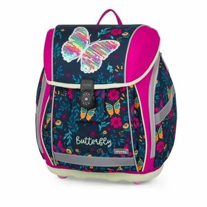 Oxybag BUTTERFLY 2 Rucsac școlar, albastru închis, mărime imagine