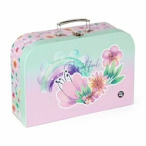 Oxybag 34 CM FLOWERS Geantă pentru copii, roz, mărime imagine