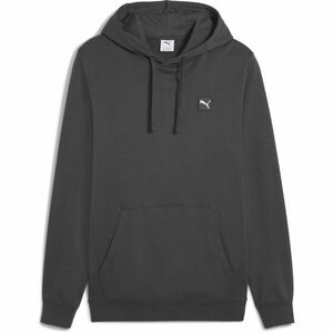 Puma ESSENTIALS ELEVATED HOODIE FL Hanorac bărbați, gri închis, mărime imagine