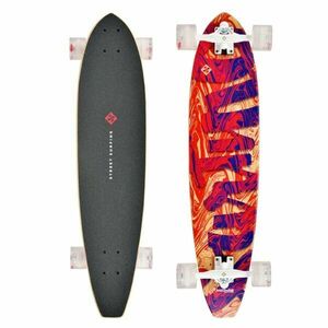 Street Surfing KICKTAIL 36" Longboard, roșu, mărime imagine