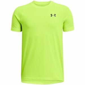 Under Armour UA TECH 2.0 SS Tricou sport băieți, galben, mărime XL imagine