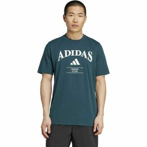adidas HERITAGE TNS G TEE Tricou pentru bărbați, verde închis, mărime imagine