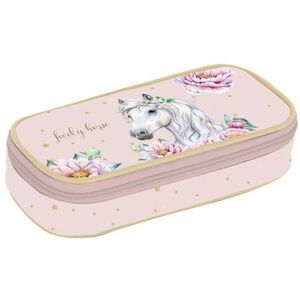 Oxybag ETUE HORSE ROMANTIC Penar școlar, roz, mărime imagine