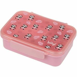 BAAGL PANDA Cutie pentru gustare cu compartimente, roz, mărime imagine