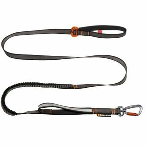 NON-STOP DOGWEAR TOURING BUNGEE ADJUSTABLE LEASH Lesă, gri închis, mărime imagine