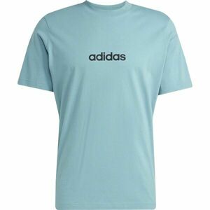 adidas LINEAR SJ TEE Tricou pentru bărbați, turcoaz, mărime imagine