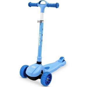 Spokey HOPI Tricicletă pliabilă cu roți luminoase pentru copii, albastru deschis, mărime imagine