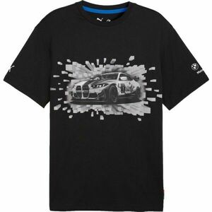 Puma BMW M MOTORSPORT GRAPHIC TEE MONO Tricou de bărbați, negru, mărime imagine