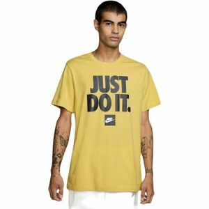Nike NSW TEE FRAN JDI VERBIAGE Tricou bărbați, galben, mărime imagine