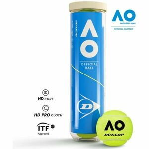 Dunlop AUSTRALIAN OPEN Mingi de tenis, galben, mărime imagine