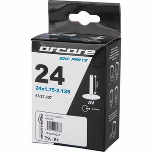 Arcore 24AV Cameră bicicletă, negru, mărime imagine